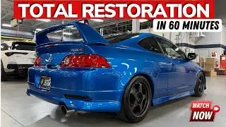 2006 Acura DC5 RSX Type-S // Total  Color Change & Restoration in 60 Minutes
