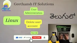 Linux User&GroupAdministrationPart08|Linux Administration | | Linux for beginners | Linux in Telugu