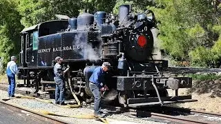 Steam on the Niles Canyon Railway