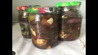 Жареные баклажаны с чесноком и зеленью