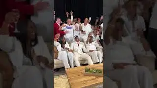 Nolan Smith celebrates becoming a 1st round pick w/ his family! 🦅🏈 
