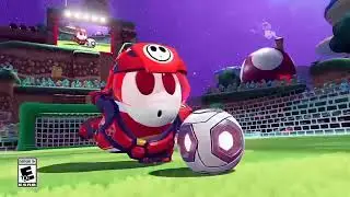Mario Strikers Battle League New Characters Daisy & Shy Guy, Hyper Strike and Animations