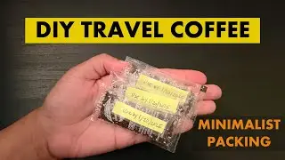 Caffeine | Shelf Stable Plane + Trail Snack | Zero Waste Condiment Packs | Emergency Prepper Food ☕️