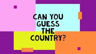 Guess the Country! - Photos with Funky Jazz Music