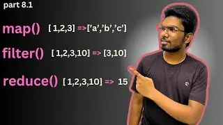 map() filter() and reduce () functions  in python | part 8.1