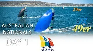 2019 Zhik 9er Australian National Championships - Day 1