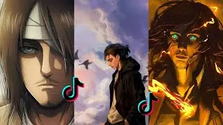 Anime Attack on titan Tik Tok compilation edits (season 4)