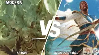Temur Rhinos VS Azorius Control [MTG Modern]