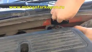 Амортизатор (упор) капота на Chevrolet Lacetti KU-CH-LA00-00 (установка,обзор)