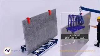 Зажим для подъема и транспортировки каменных плит AUSAVINA AUTO LOCK FALCON LIFTER