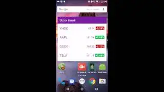 Stock Hawk Android App