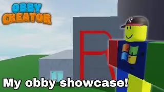 My roblox obby showcase in obby creator!
