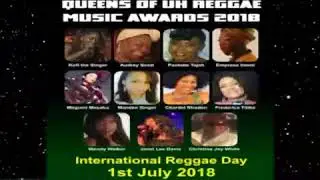 Janet JLMUK.COM QUEENS OF UK REGGAE MUSIC AWARD 2018