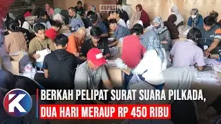 Berkah Pelipat Surat Suara di Bandar Lampung, Dua Hari Raup Rp 450 Ribu