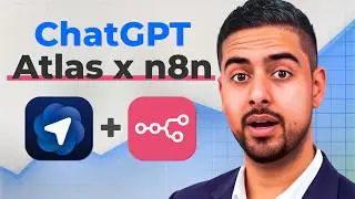 ChatGPT's Atlas Browser + n8n Text-to-Workflow is ELITE