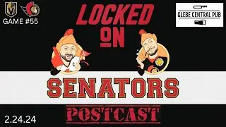 POSTCAST: ANTON FORSBERG BRILLIANT IN OTTAWA SENATORS COMEBACK WIN VS VEGAS GOLDEN KNIGHTS