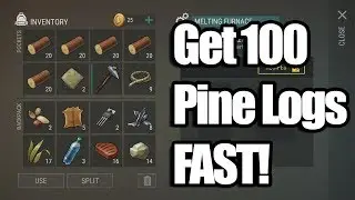 Get 100 Pine log FAST -  Last Day on Earth Zombie Survivor (TIP 1)
