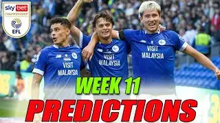 SKT BET EFL CHAMPIONSHIP PREDICTIONS WEEK 11 24/25