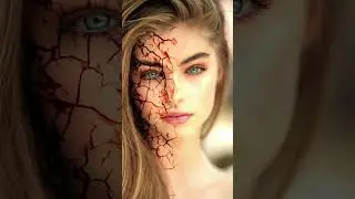 Create Cracked Skin Effect In Photoshop | 