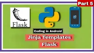 JINJA TEMPLATE ENGINE FLASK PYTHON CODING IN ANDROID | PYDROID3 | 