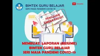 MEMBUAT LAPORAN BIMTEK SERI PANDEMI UNTUK DUPAK GURU. TONTON SAMPAI SELESAI  UNTUK EDIT,LINK & UNDUH