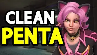 THAT CLEAN PENTA KILL | Maeve Paladins Gameplay