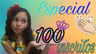 🎉Comemorando 100 inscritos do canal. 🎉🎉