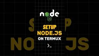 Install Node.js on Android in 60 Seconds ⚡(Termux Tutorial)