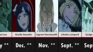 Birthday of All Sternritters in Bleach TYBW
