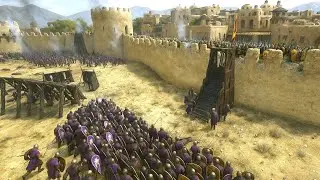 Massive Desert War - 5000 Empire vs 5000 Aserai Stronghold – Mount & Blade 2 Bannerlord