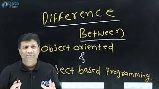 Difference Between Object Oriented and Object Based Programming in Java [Hindi]