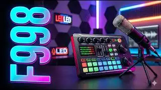 Tarjeta de Sonido F998 || Review Completa || Mejora tus Streams!!!