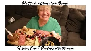 Mumzie made a cheese board!!!