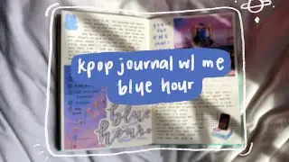 kpop journal with me | blue hour by txt