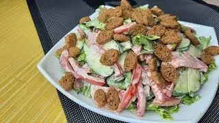 Мега вкусный Салат. Oson va mazali Salat. 