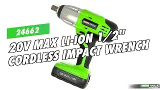 OEMTOOLS 24662 20V Max Li-Ion 1/2
