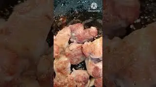 Курочка  в сливочном соусе. Chicken in creamy sauce.  Dinner.