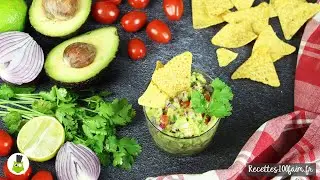 🥑 Guacamole (tomate, oignon & coriandre)