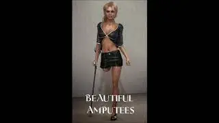 Beautiful RBE amputee girl