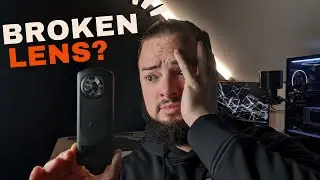 What to do when you break 1 lens from your 360° camera. #Ricoh #RicohThetaZ1