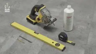 bathstore: How to cut a laminate worktop