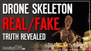 Halloween Drone Skeleton in Dubai - REAL/FAKE? - Truth REVEALED!