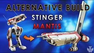 Lego Stinger Mantis Alternative build from BD-1 (75335)
