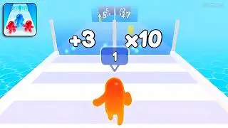 Join Blob Clash 3D - Gameplay Walkthrough Part 1 Tutorial NEW Mobile Game (Android, iOS)