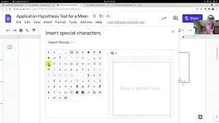 Special symbols in documents