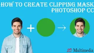 How to create Clipping Mask in Adobe Photoshop CC