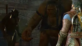 Baldur's Gate 3: Bard Laughs At Orc After Sex