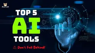 ⚠️ Don't Fall Behind: Top 5 AI Tools You Can't  Miss! (You had at least heard about 3 of them)