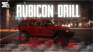RUBICON👑 | GTA V | RUBICON DRILL🔥 #rubicon #rubicondrill #gta5 #jeepwrangler #edit