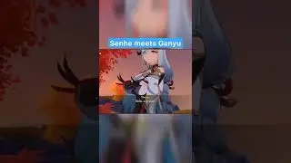 Senhe meets Ganyu. 